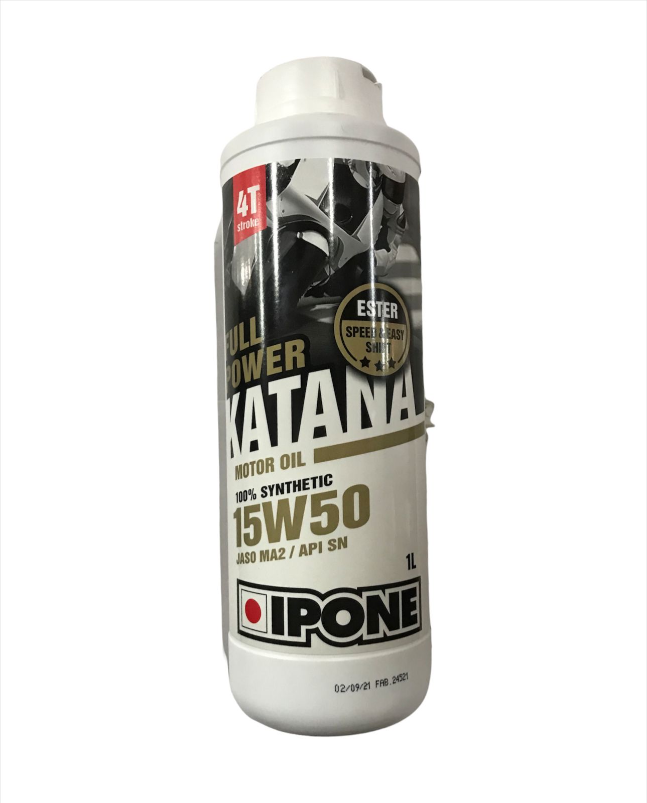 Aceite ipone Full Power Katana 15w50 4t 100% Sintetico