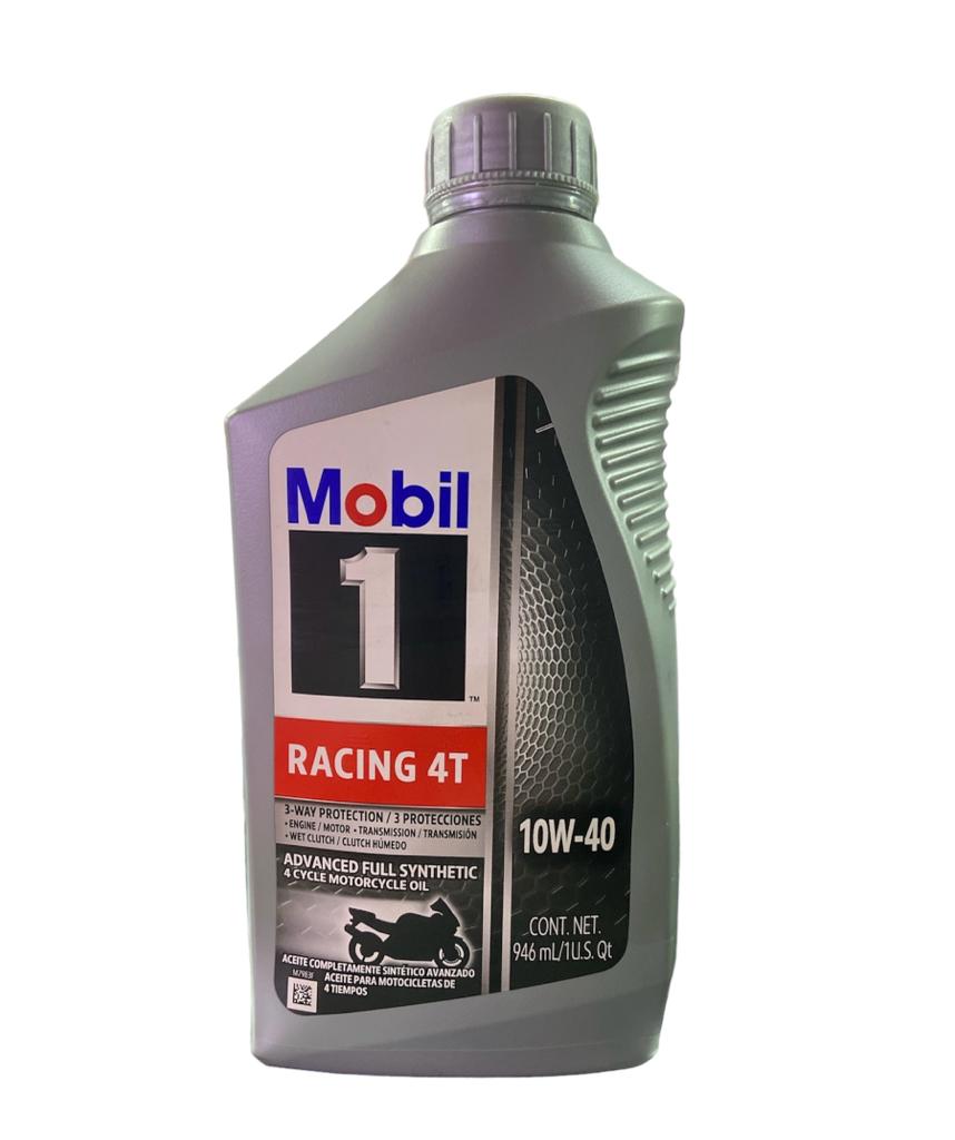 Aceite Mobil 1 Racing 4t Sintético 10w-40