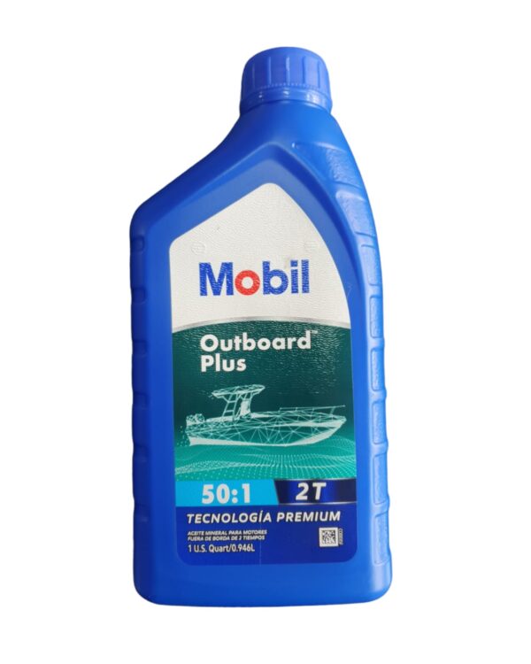 Aceite Mobil Outboard Plus 50:1 2t 1l