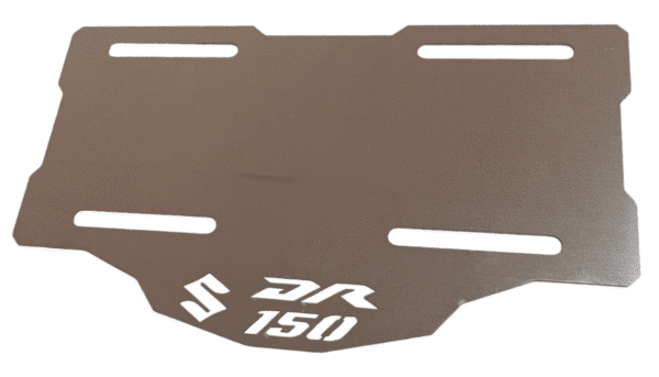 Porta Placas Suzuki Dr 150 Acero Inoxidable