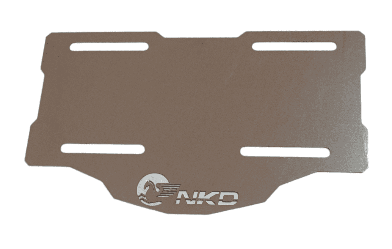 Porta Placa Nkd Acero Inoxidable