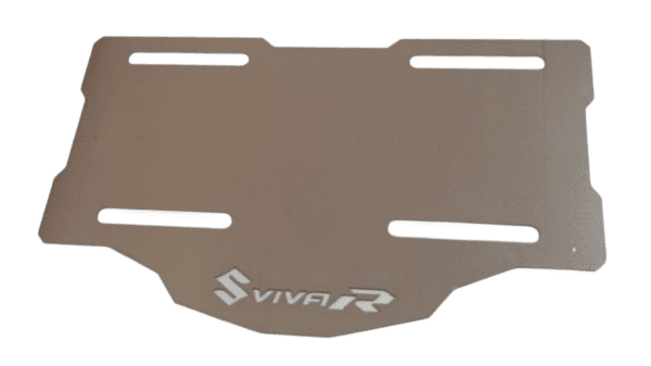 Porta Placa suzuki Viva R Acero Inoxidable