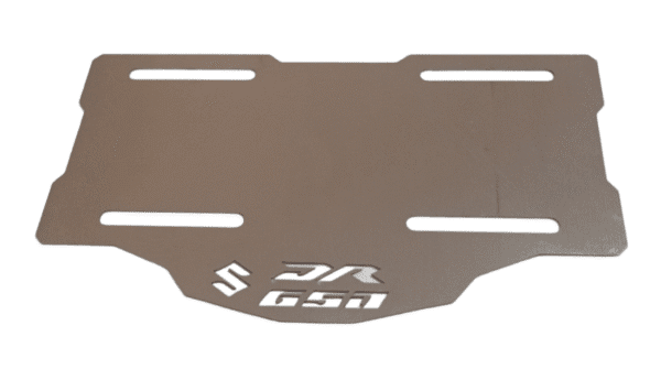 Porta Placa Suzuki Dr 650 Acero Inoxidable