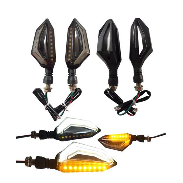 PAR DIRECCIONAL LED SECUENCIALES CAPARAZON DE LUJO