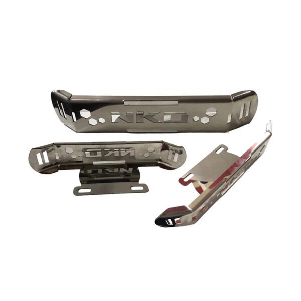 Logo Frontal Acero Inoxidable Akt Nkd 125