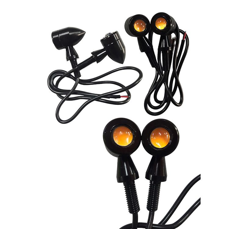 PAR DIRECCIONALES MINI LUZ LED AMARILLA ALTA POTENCIA