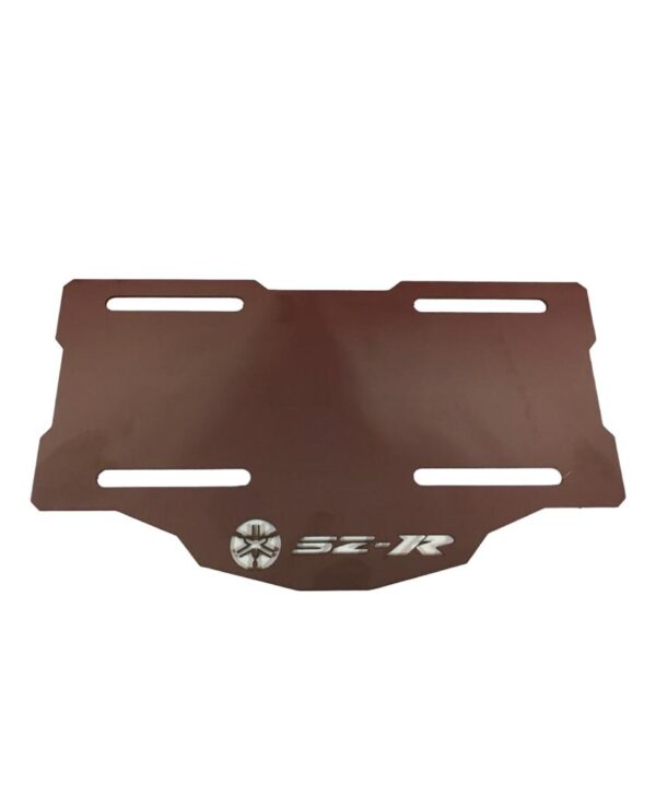 Porta Placa Yamaha SZ-R Acero Inoxidable