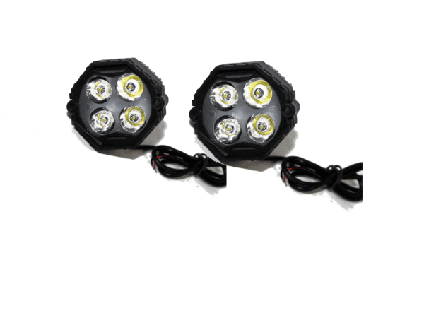 PAR EXPLORADORAS BASE ESPEJO 4 LED