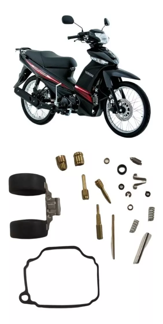 Chicler O Kit Reparacion De Carburador Yamaha Crypton 115