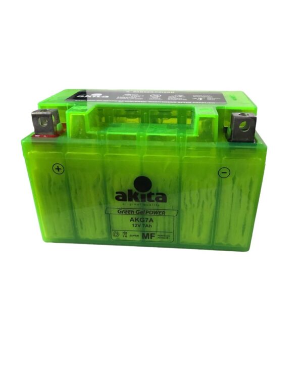 Batería Akita AKG7A AGM 12V 7Ah Para Motos Kymco Agility 125/150, Rocket 125/150 y Fly 125/150