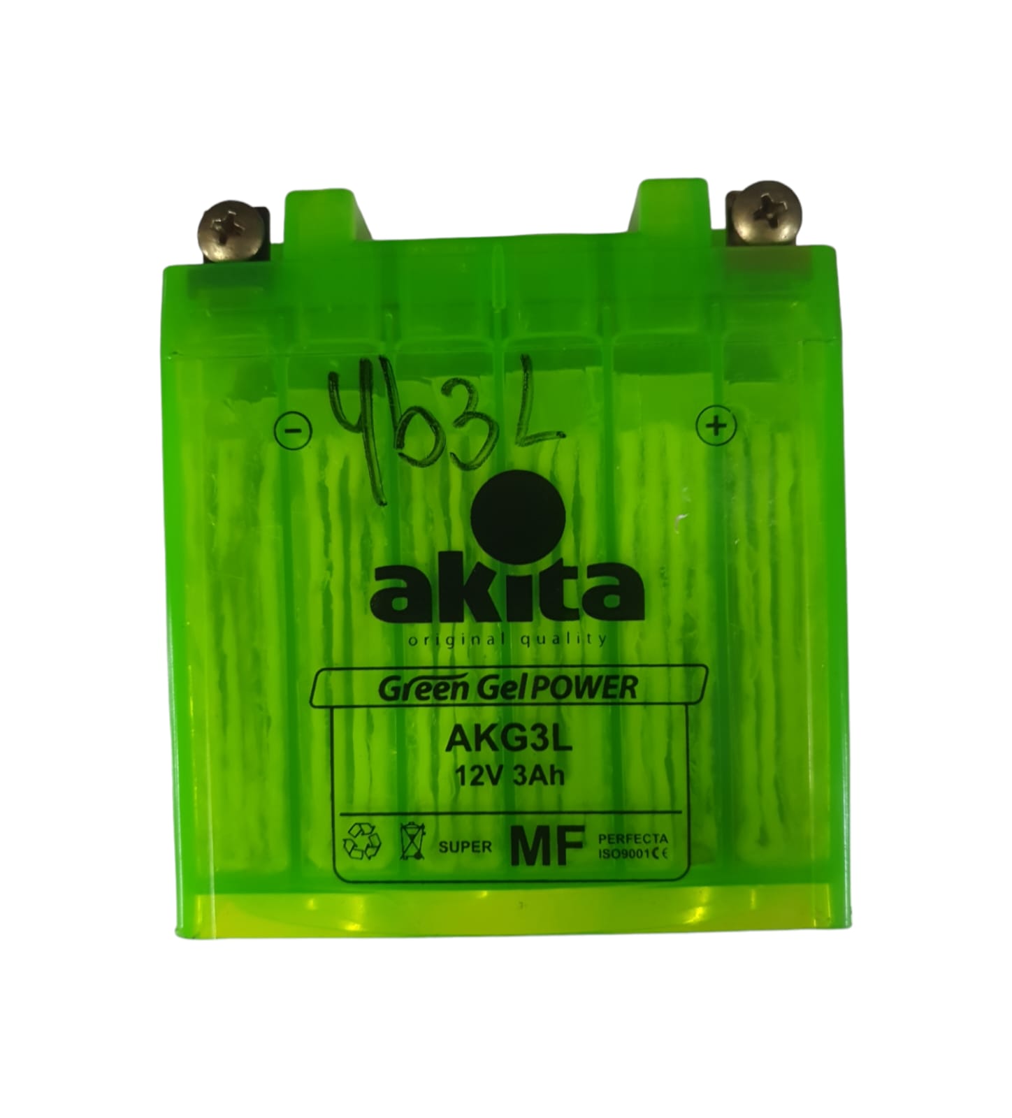 Batería Moto AKITA GEL Yamaha Dt 125 AKG 3L 12V 3AH