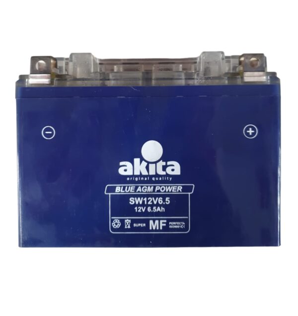 BATERIA AKITA BLUE AGM POWER SW12 V 6.5 12V 6.5AH