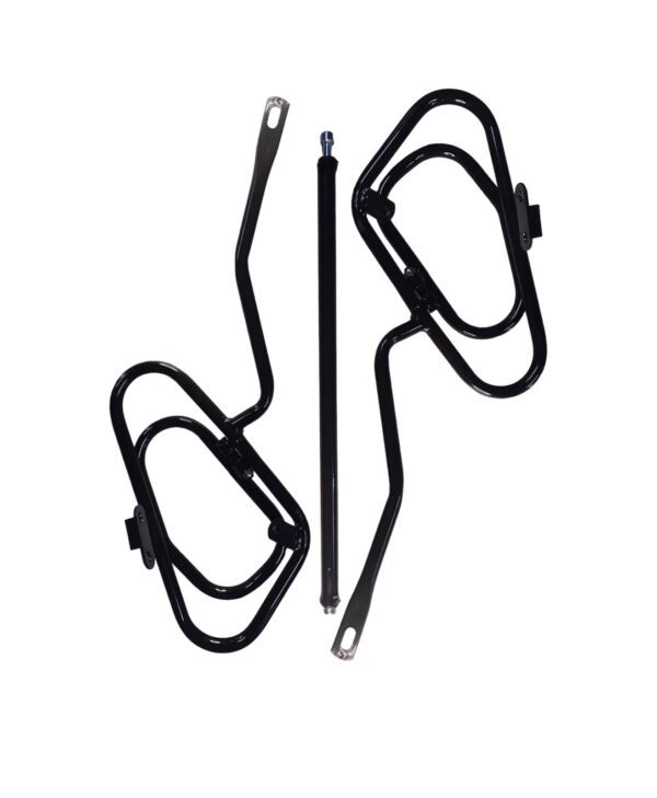 Par Porta Alforjas Yamaha Crypton Fi Negro
