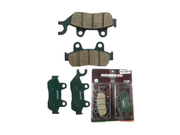 Par Pastilla Ridemood Delanteras Honda Cb125 CB 125E CBF150 250E