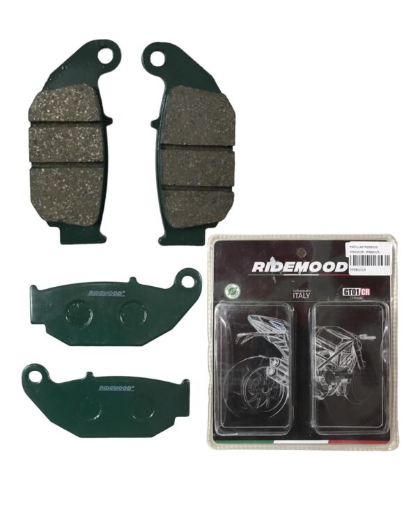 Par Pastilla Ridemood Traseras Honda Invicta Cb150 Cbr 125 R