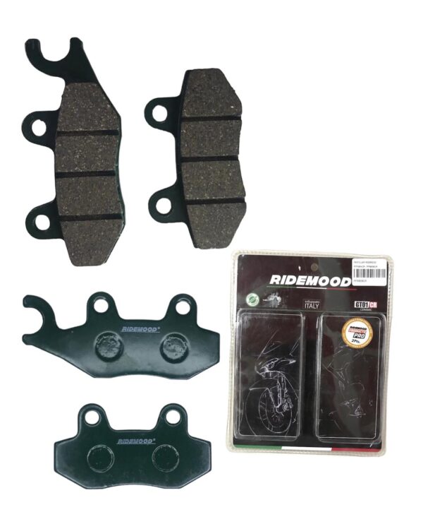 Par Pastilla Ridemood Traseras Kymco Agility 150 City 150 Delantera