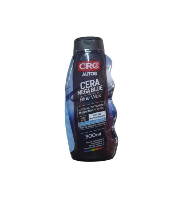 Cera Mega Blue 300ml carro y motos Crc