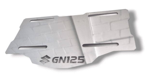 Porta Placa Suzuki Gn 125 Acero Inoxidable