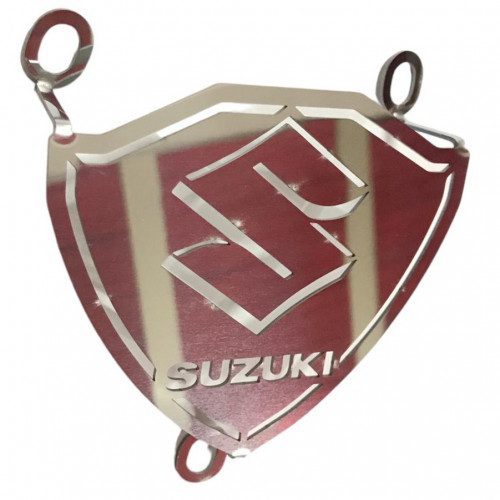 Logo Emblema Frontal Lujo Cromado Acero Inoxidable Suzuki Viva R Logo Emblema Frontal Lujo Cromado Acero Inoxidable Suzuki Viva R