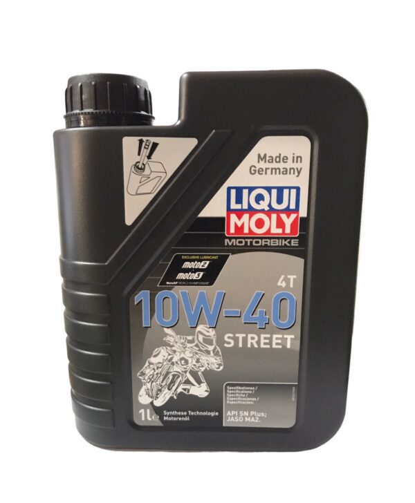 Aceite Liqui Moly 4t 10w40 Semi Sintético Street 1l