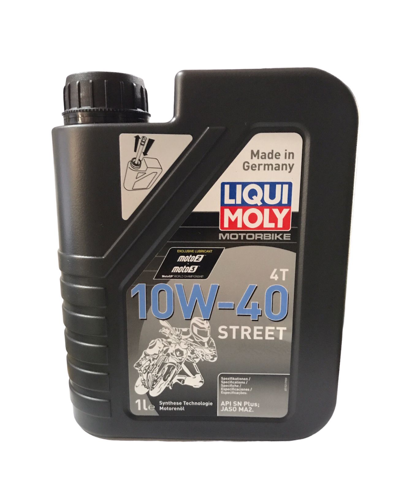Aceite Liqui Moly 4t 10w40 Semi Sintético Street 1l