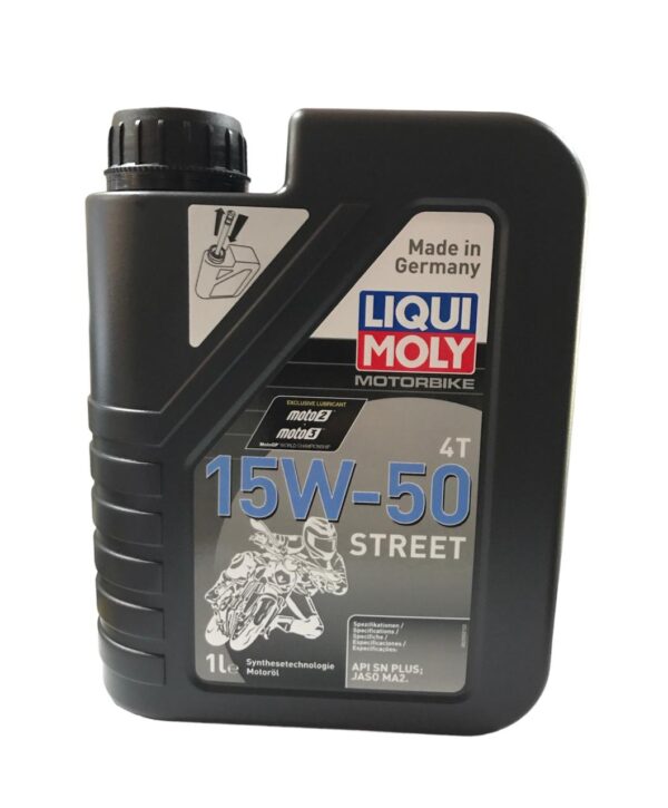 Aceite Liqui Moly 15w50 Street 4t