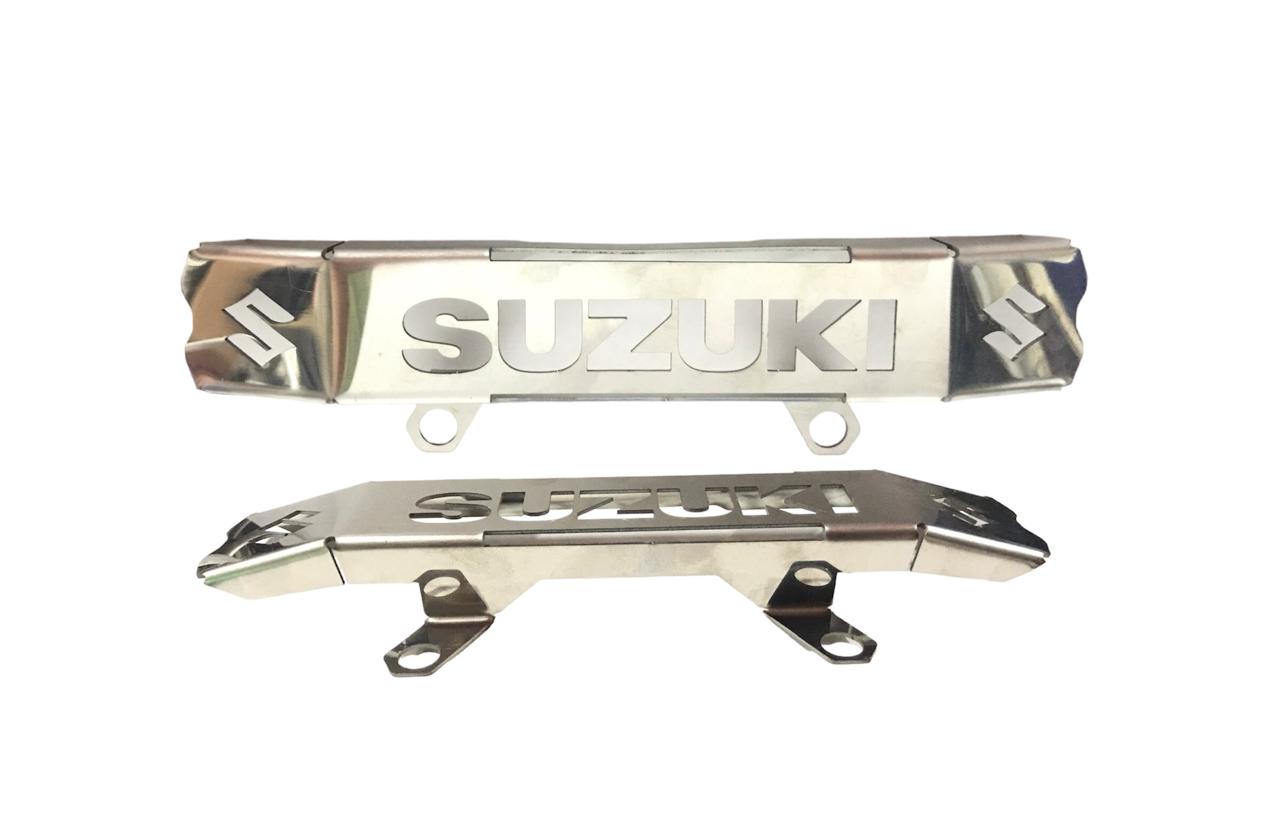 Logo Frontal Delantero Acero Inoxidable Suzuki