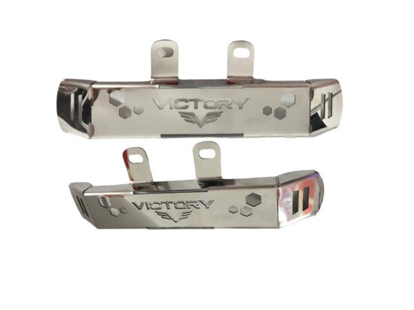 Logo Frontal Delantero Acero Inoxidable Victory Bomber lujo