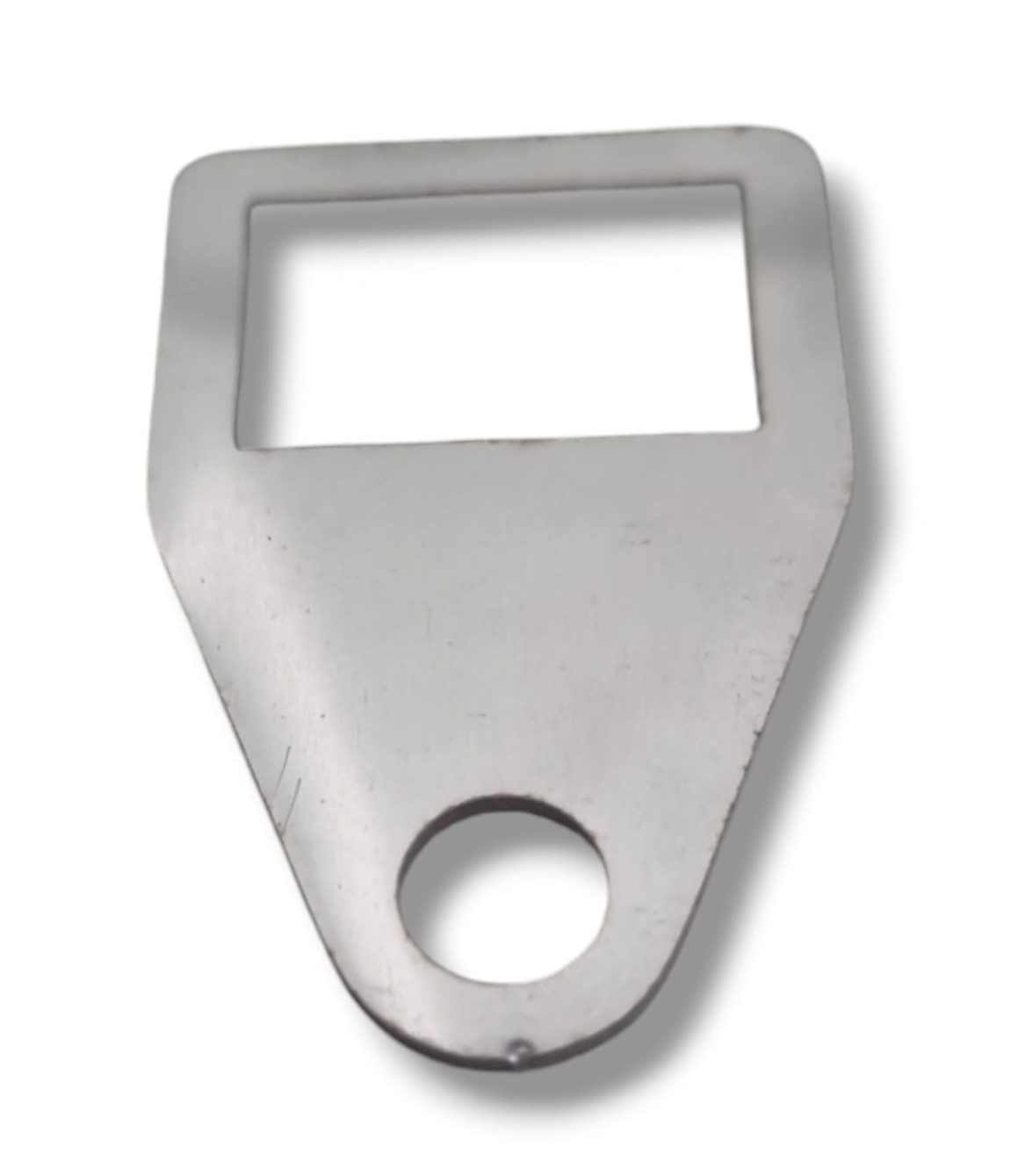 Base de Suiche Switch Cuadrada Recta en Acero Inoxidable