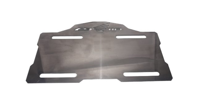 Porta Placa Honda Cb 110 Acero Inoxidable