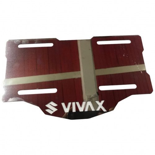 Porta Placa Suzuki Vivax 115 Acero Inoxidable