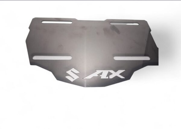 Porta Placa Suzuki Ax Acero Inoxidable