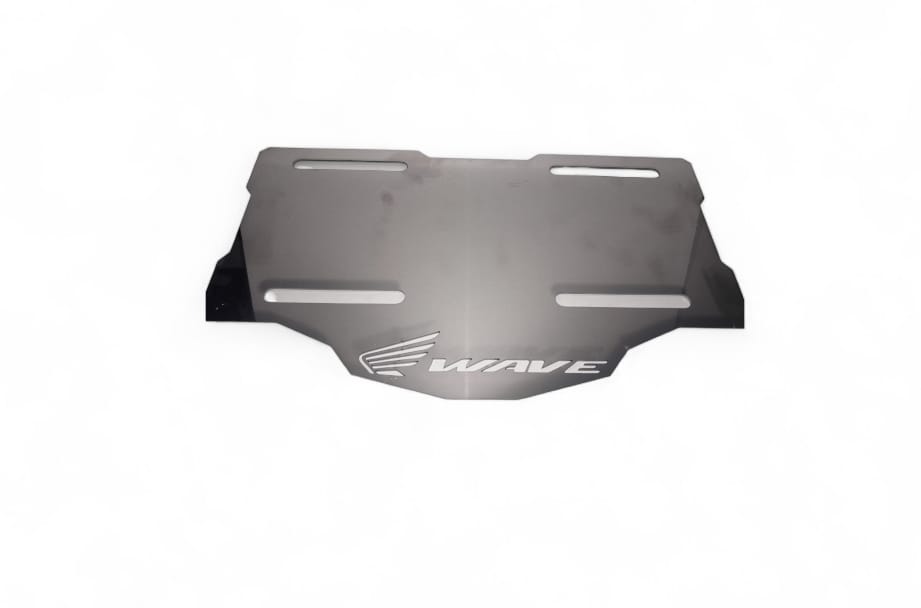 Porta Placa honda wave Acero Inoxidable