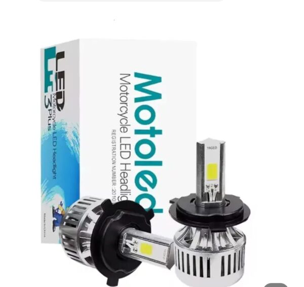 Bombillo Farola Motoled 4 Cara 6000 LM Reales