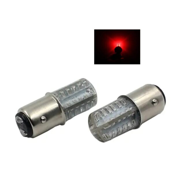 Bombillo Led Stop Rojo Strober Goma modelo 2