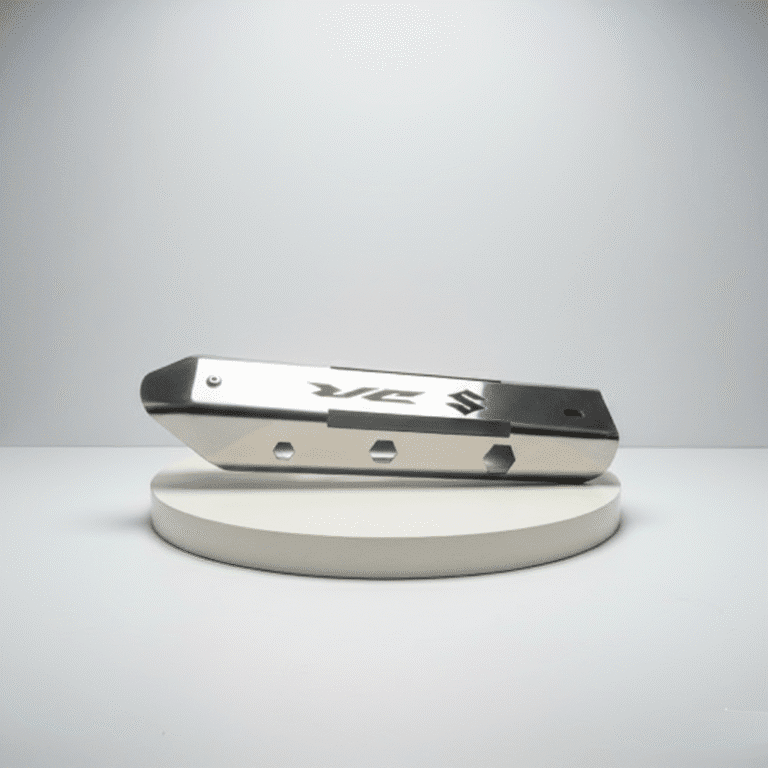 Protector Curva Exosto Suzuki Dr 150 Acero Inoxidable