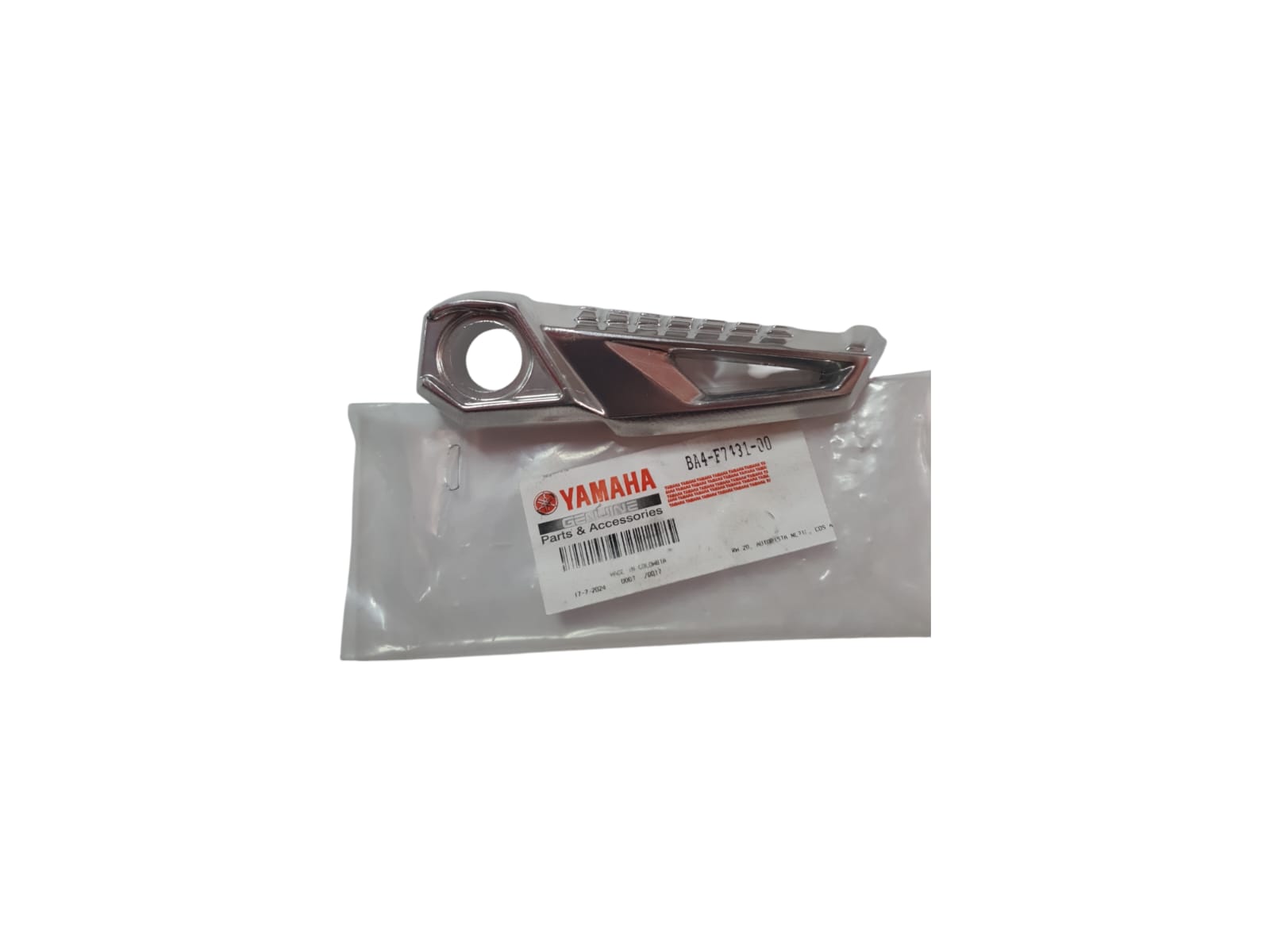 Cala Pie Reposapie Trasero Izquierdo Yamaha Bws Fi Original