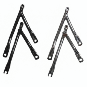 Reposapié Aéreo Boxer Negro-Cromado