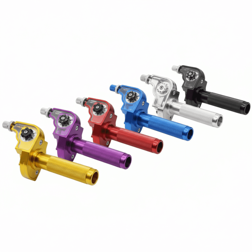 Acelerador Cuarta Yoyo Con Guaya Blindada Universal