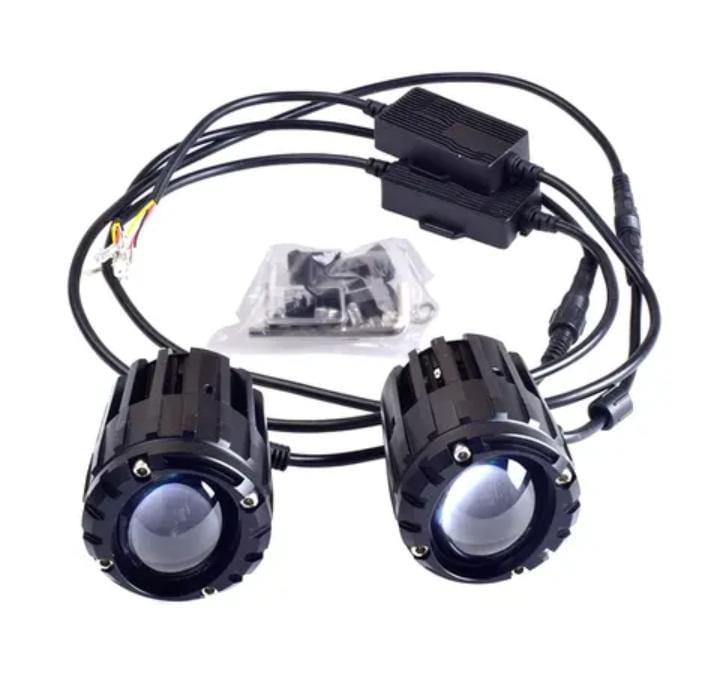 Exploradora Lupa Alta Potencia Blanco Amarillo 12.000 Lm