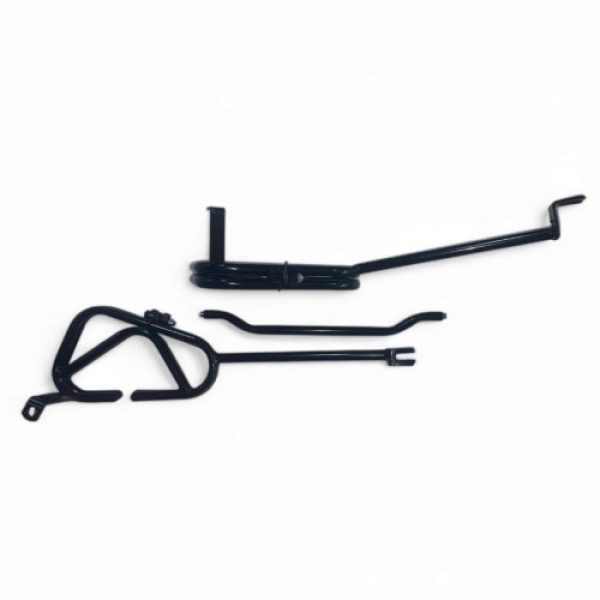 Porta Alforja Yamaha XTZ 125 Negro y Cromado