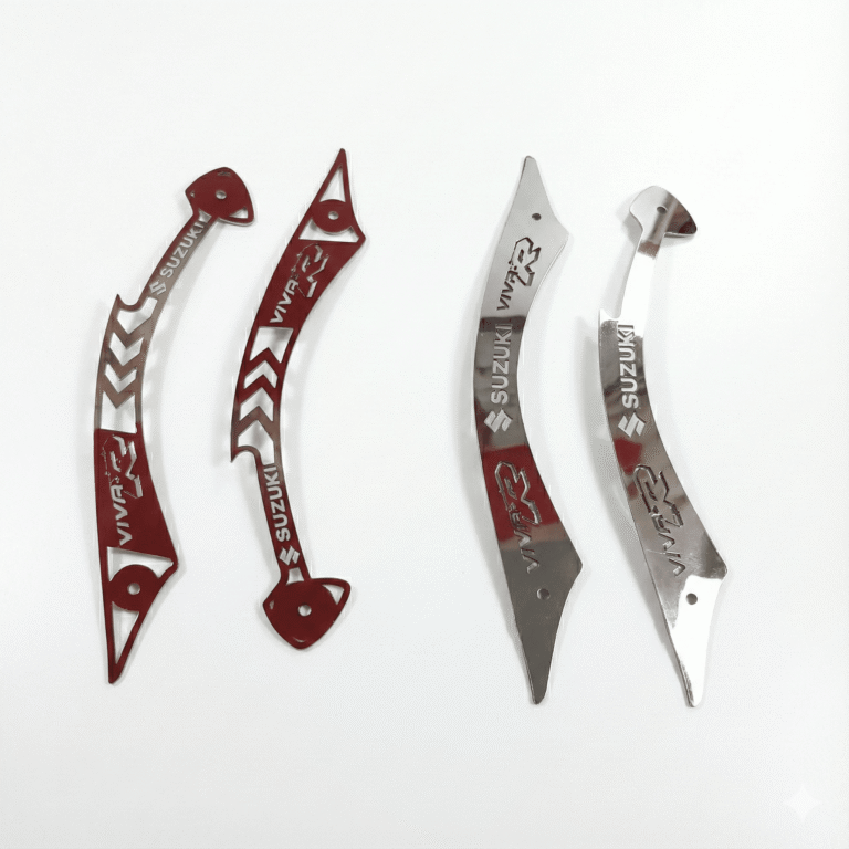 Par Emblema Logo Babero Parte Motor Suzuki Viva R