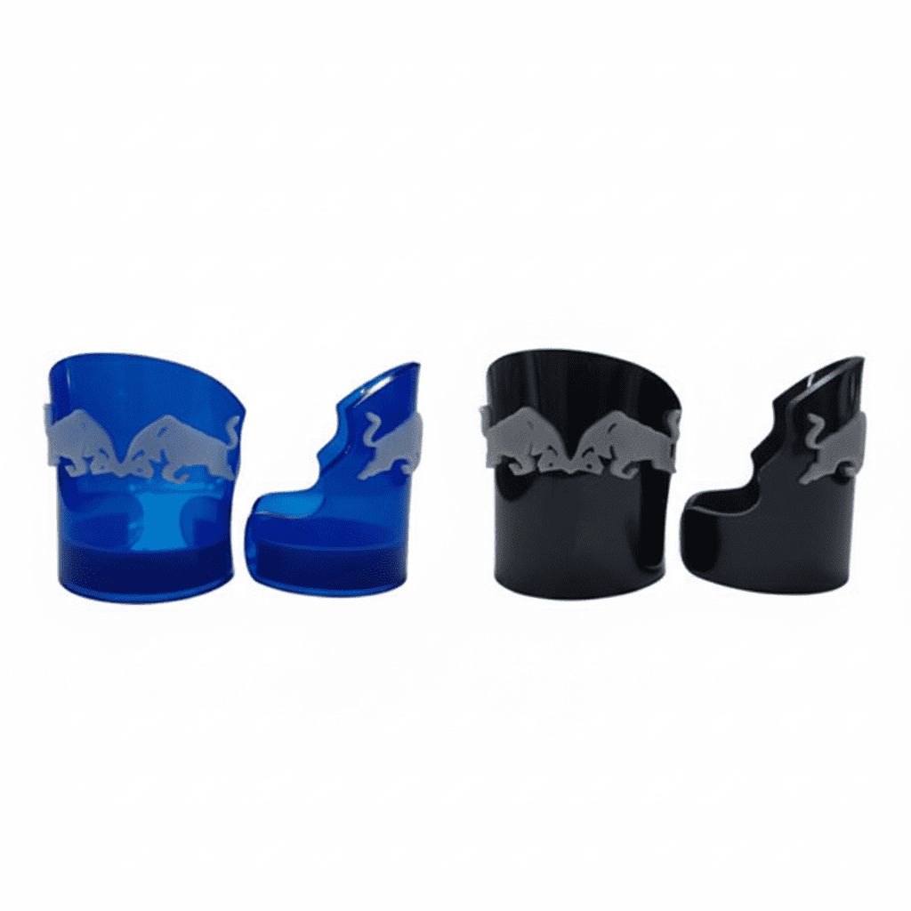 Polvera Guardapolvos Barras Acrílico Lujos Moto Red Bull