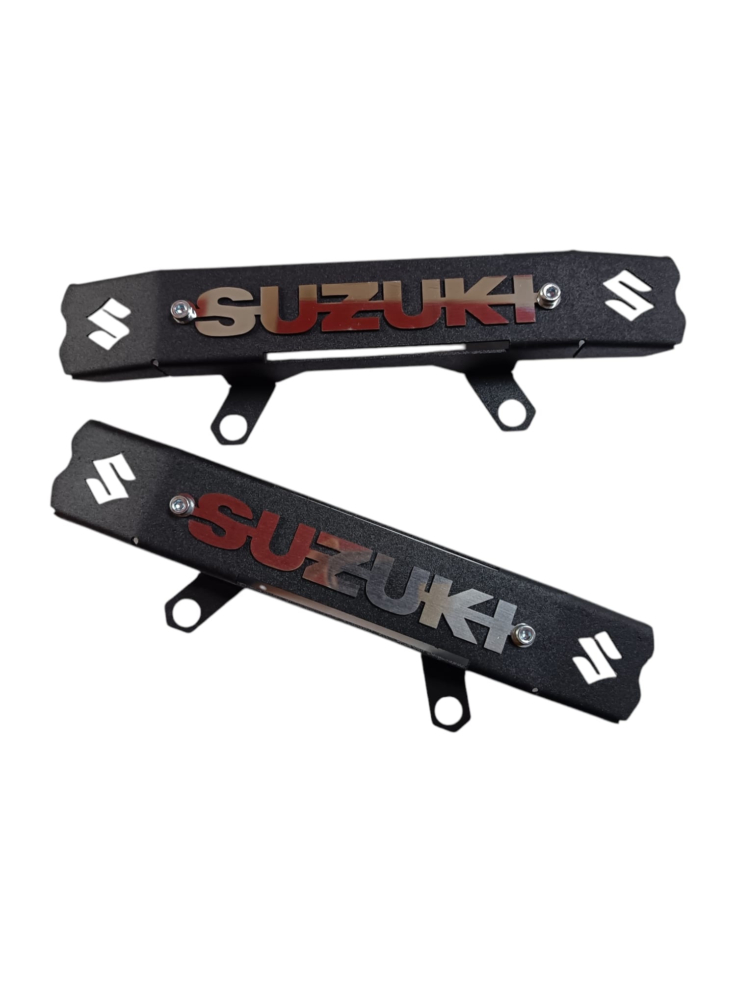 Logo Frontal Delantero Acero Inoxidable Emblema Suzuki