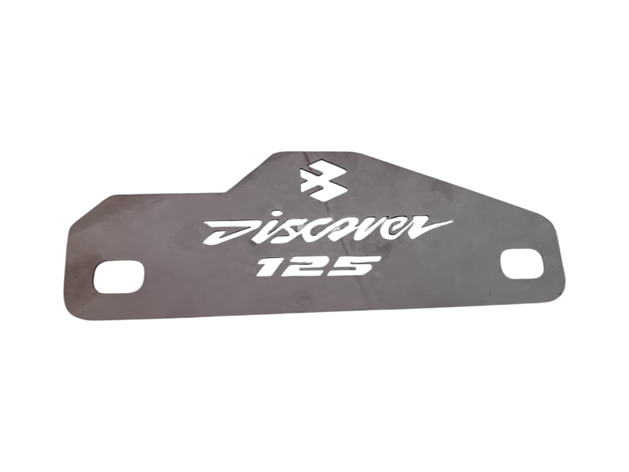 Logo Emblema Lujo Tijera Discover 125 Acero Inoxidable