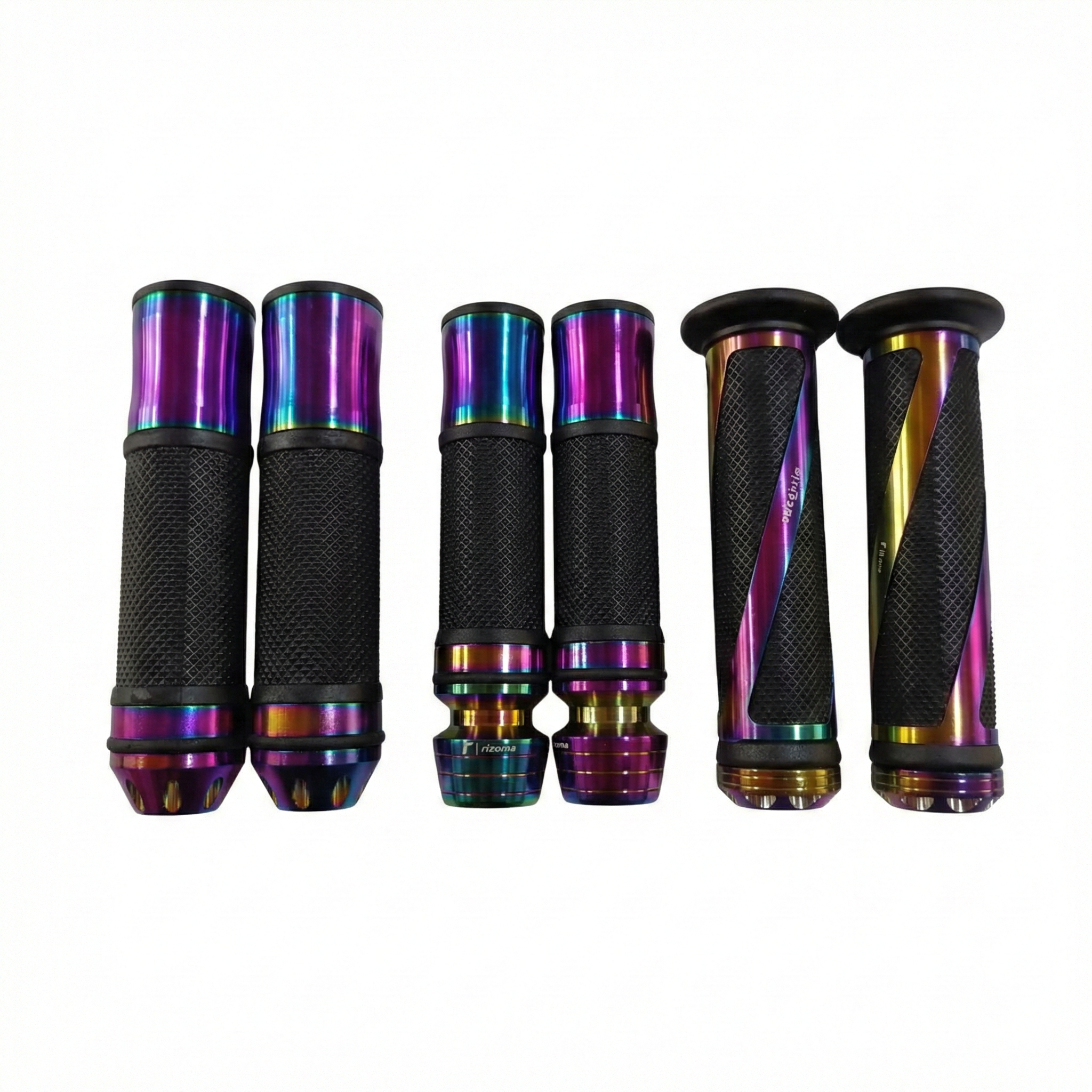 Par Mangos O Manilar De Lujo Tornasol Universal