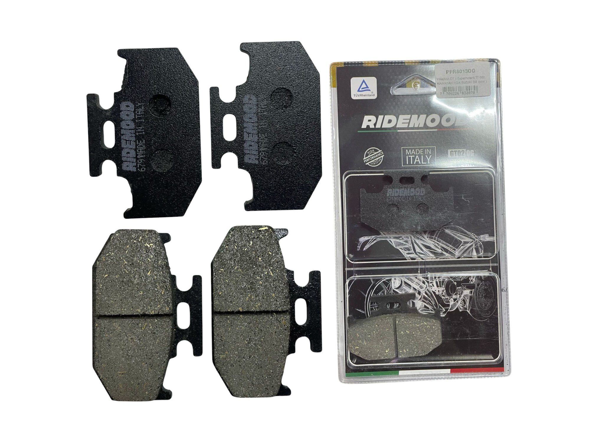 PASTILLA DE FRENO TRASERO RIDEMOOD FZ25-XTZ250-R15V3-DR650