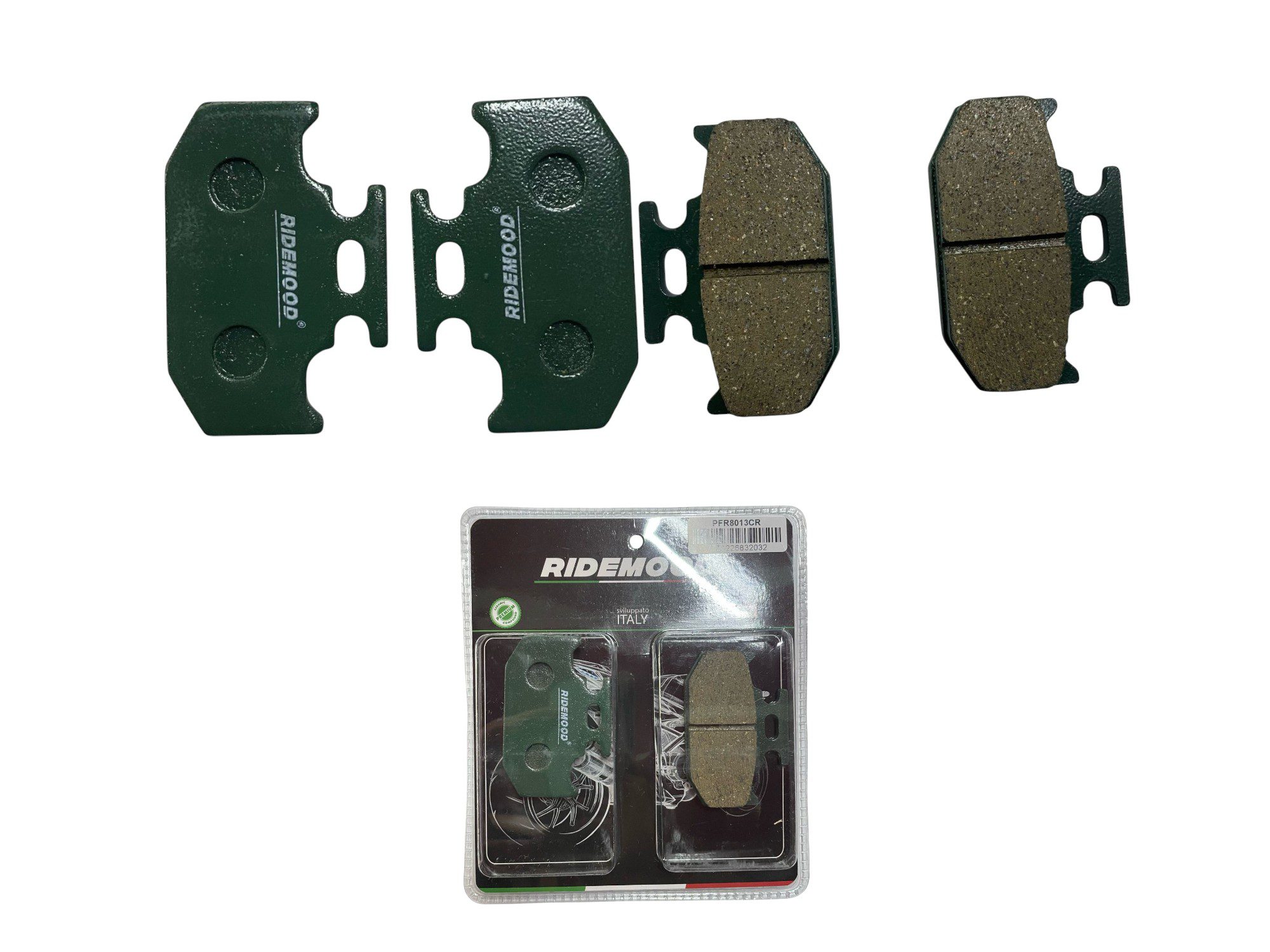 PASTILLA DE FRENO TRASERA RIDEMOOD DT200-TT250-XTZ250-YZF-R15V3