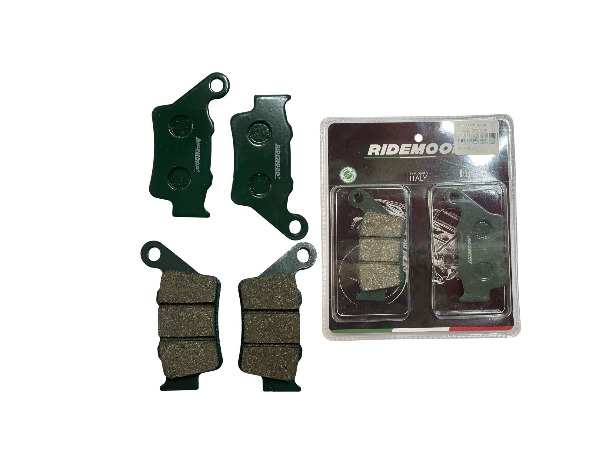 PASTILLA DE FRENO TRASERO RIDEMOOD PULSAR200-BWSFI15-XPULSE200