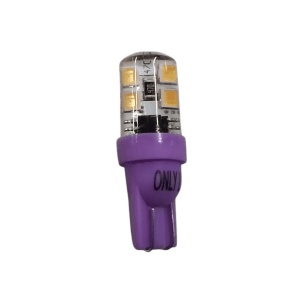 Bombillo T10 Strober Led Morado